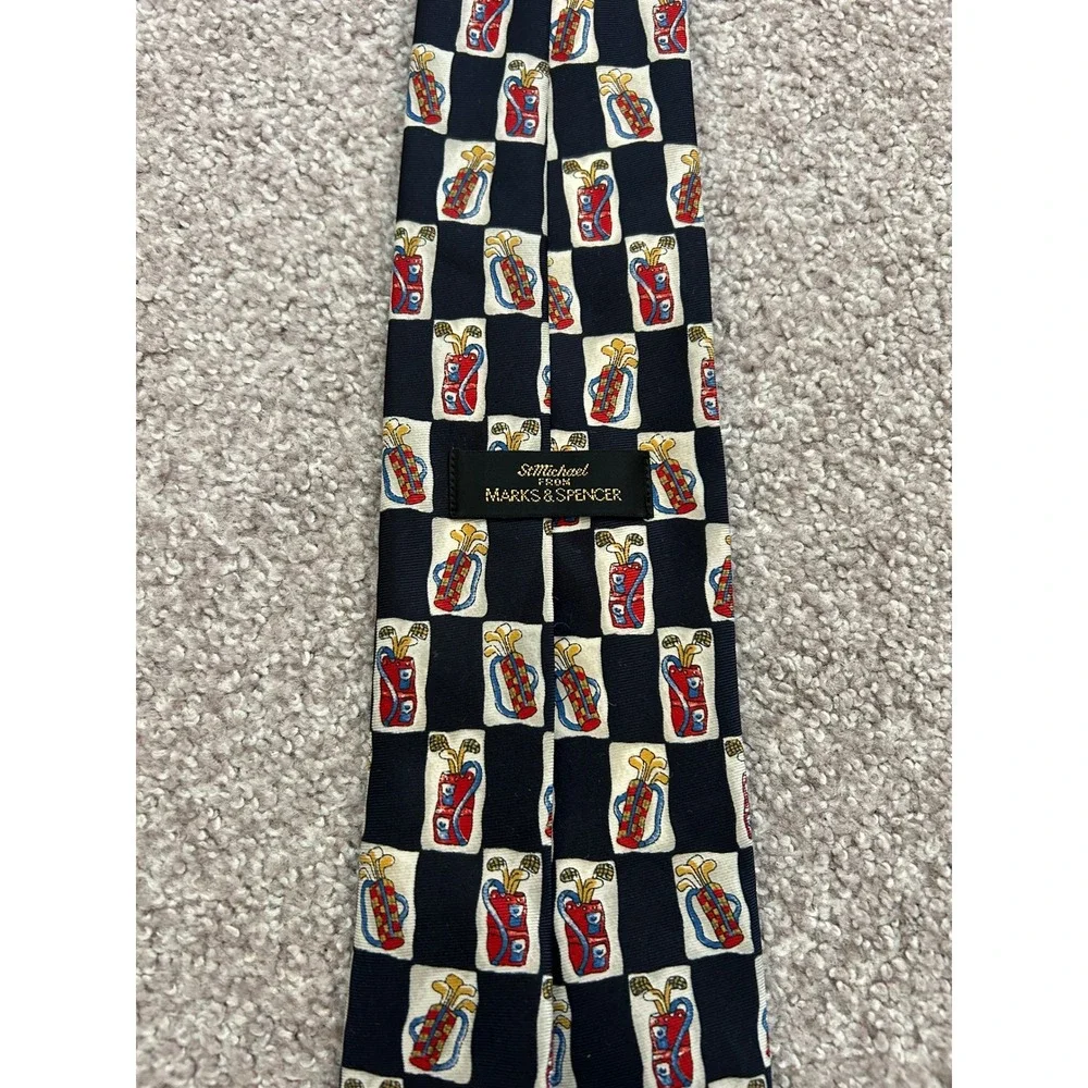 Polo Ralph Lauren Marks & Spencer Ruffler Ties Mens OS Multi Excellent Golf Set3